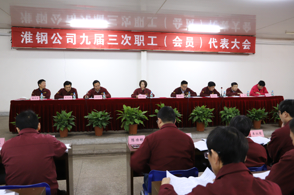公司召開九屆三次職代會(huì)暨會(huì)員代表大會(huì)