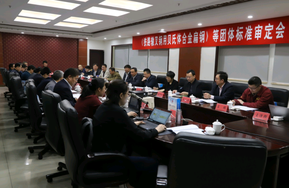 《鐵路轍叉用貝氏體合金扁鋼》等團(tuán)體標(biāo)準(zhǔn)審定會(huì)在淮鋼召開(kāi)