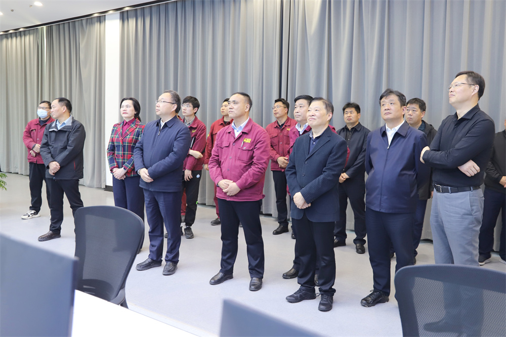 市政協(xié)主席戚壽余來淮鋼走訪調研