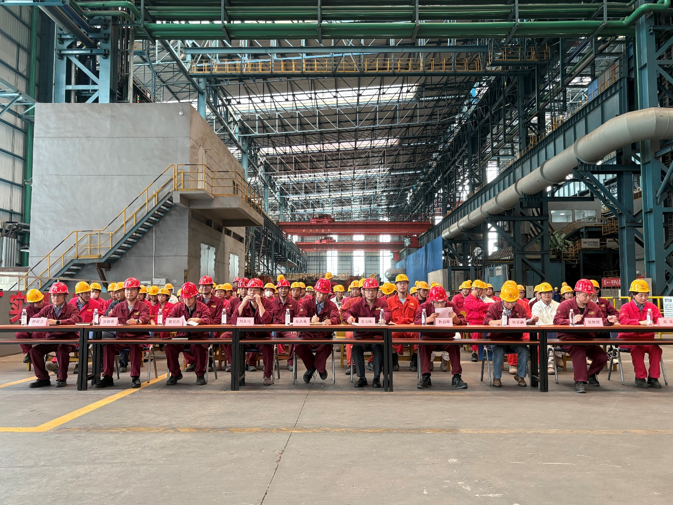 以聲聚力 聲入人心  激發(fā)斗志 煉鋼廠舉辦“迎廠慶、抓三品、保安全”主題演講比賽